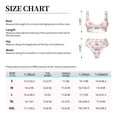 thumbnail image 4 of Kdxio Cartoon Pig Print Women's 2 Piece High Waisted Wrap Spaghetti Strap Summer Swimsuit Bikini Set-Small, 4 of 7