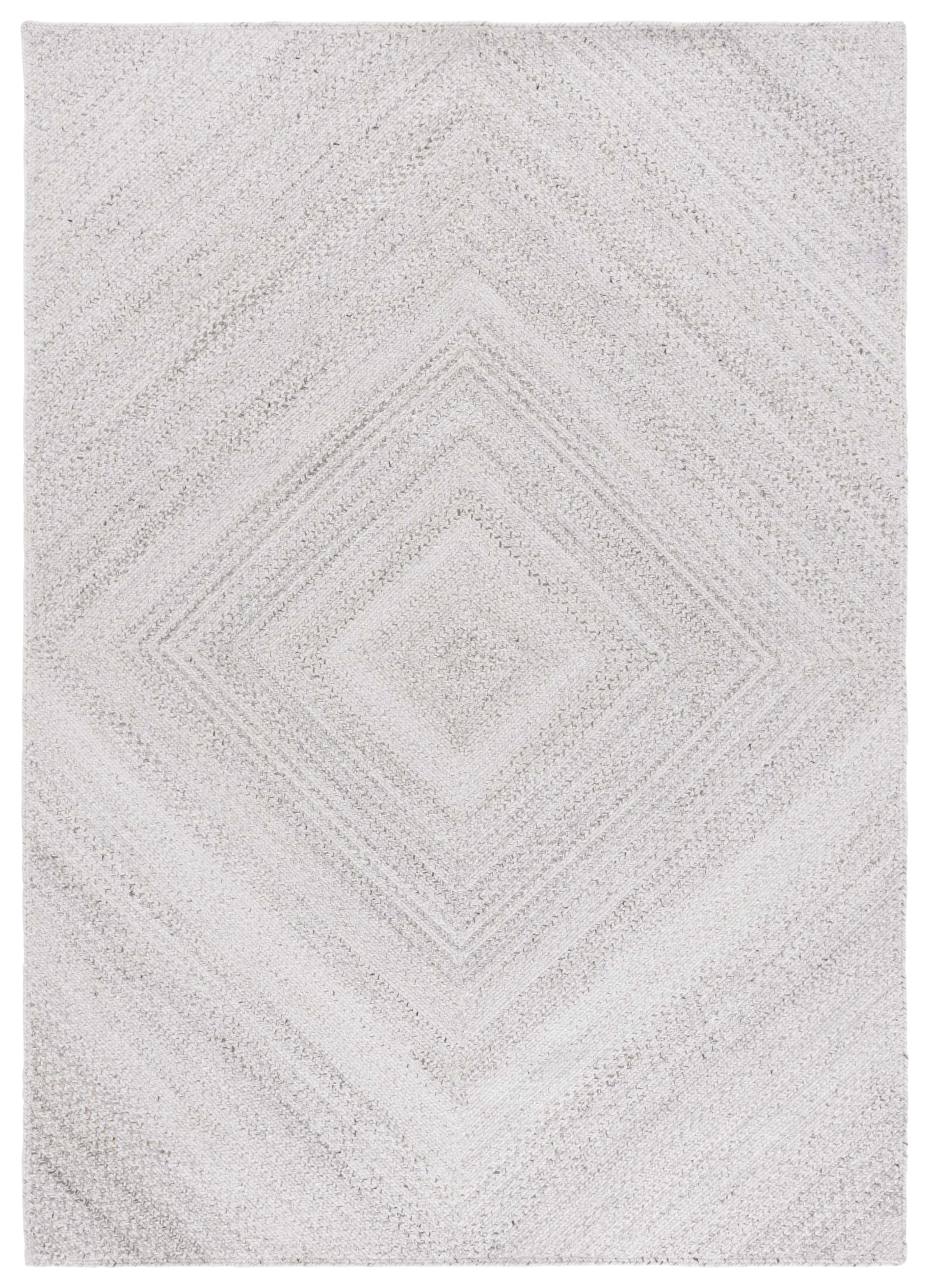 SAFAVIEH Braided Carleen Geometric Area Rug, Beige, 3' x 5'