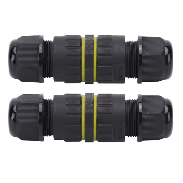 Conector, 2 piezas Conector impermeable Retardante de llama P Conector impermeable I Conector impermeable Integración perfecta