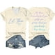 thumbnail image 1 of Camiseta informal de mujer con estampado de doble degradado, manga corta y cuello en V - Camiseta ligera y transpirable con gráfico de fútbol para el día del partido y para el uso diario, 1 of 2
