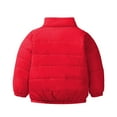 thumbnail image 4 of Cethrio Puffer Jackets for Boys Girls, Full Zip Warm Lightweight Winter Outerwear Coats Red Size 13-14 T, 4 of 8