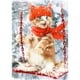 thumbnail image 1 of Cuadros Decorativos (DF3486) Kit de punto de cruz de animales de pintura de diamantes de taladro completo 5D DIY (Animal06) 20X30cm Tmvgtek embutido en tela, 1 of 2