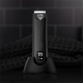 thumbnail image 2 of Estbridge Electric Trimmer for Men | SkinSafe Ceramic Blades | Quiet Waterproof Rechargeable Razor | 4 Adjustable Length Guards | LED Display | Charging Base | 5ml Lubricant Included, 2 of 9