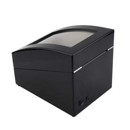 Automatic Rotation 2+3 Watch Winder Case Display Box Storage Holder Organizer