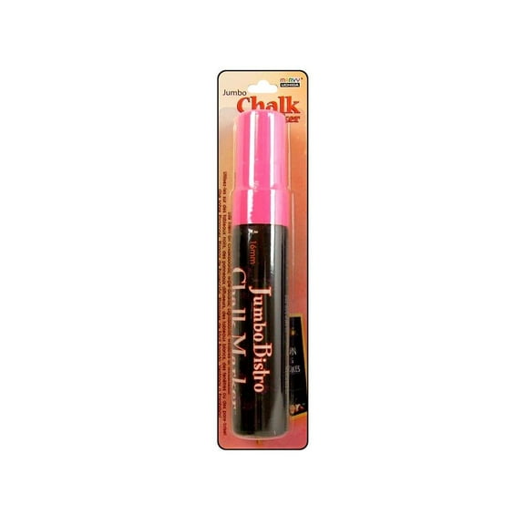 Uchida Bistro Chalk Marker, Jumbo, Fluorescent Pink