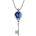 thumbnail image 1 of Deporte de invierno, esqui esquis patron Colgante Collar Vintage Llavero Plata Joyas Unbranded M, 1 of 3
