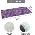 thumbnail image 3 of GZHJMY Halloween Witch Bathroom Rugs Floor Mats Non-Slip Soft Absorbent Microfibers Plush Bath Rugs for Bath Kitchen Shower Floor, 39x20 Inch Carpet Runner, 3 of 7