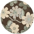 thumbnail image 3 of Safavieh Tapis de Campagne Bella Marron - Rond 5 Pieds, 3 of 4