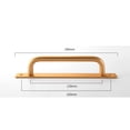 thumbnail image 4 of yuksok 10xWardrobe Drawer Closet Door Handles Pulls Metal Accessory Hardware Gold 160mm, 4 of 8