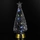 thumbnail image 4 of Lighted Tree Decor Luminous Xmas Tree Ornament Christmas Festive Parties Plastic 10x10x25cm, 4 of 5