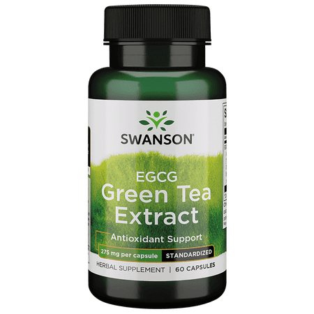 Swanson Egcg Super-Strength Green Tea 275 mg 60 Capsules
