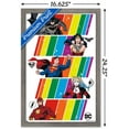 thumbnail image 3 of DC Comics Justice League - Pride Wall Poster, 14.725" x 22.375", Framed, 3 of 3