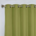 thumbnail image 2 of Superior Blackout Solid Light Filtering Grommet Curtain Panel Set, 52" x 120", Sage, 2 of 11