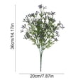 thumbnail image 3 of Artificial Gypsophila Flowers, Wedding Venue Decoration Fake Flowers, Long-Lasting Artificial Plants for Home & Event Decor, 3 of 5
