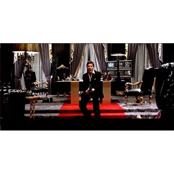 Scarface Centered Photo License Plate