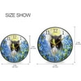 thumbnail image 2 of GZHJMY Cute Little Kitten Pattern Wall Clock Silent Non Ticking 9.5 Inch Round Easy to Read for Home Office School Clock, 2 of 7