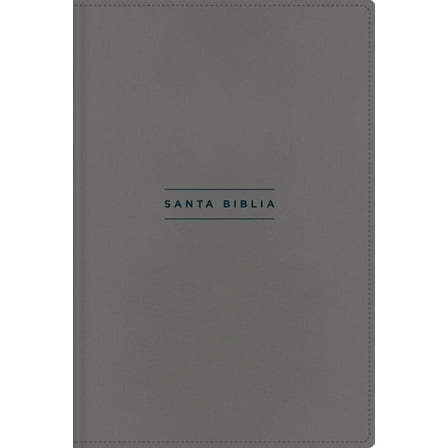 Nvi, Santa Biblia, Texto Revisado 2022, Una Columna Con Referencias, Piel Reciclada, Palabras de JesÃºs En Rojo, Gris, Co, (Hardcover)