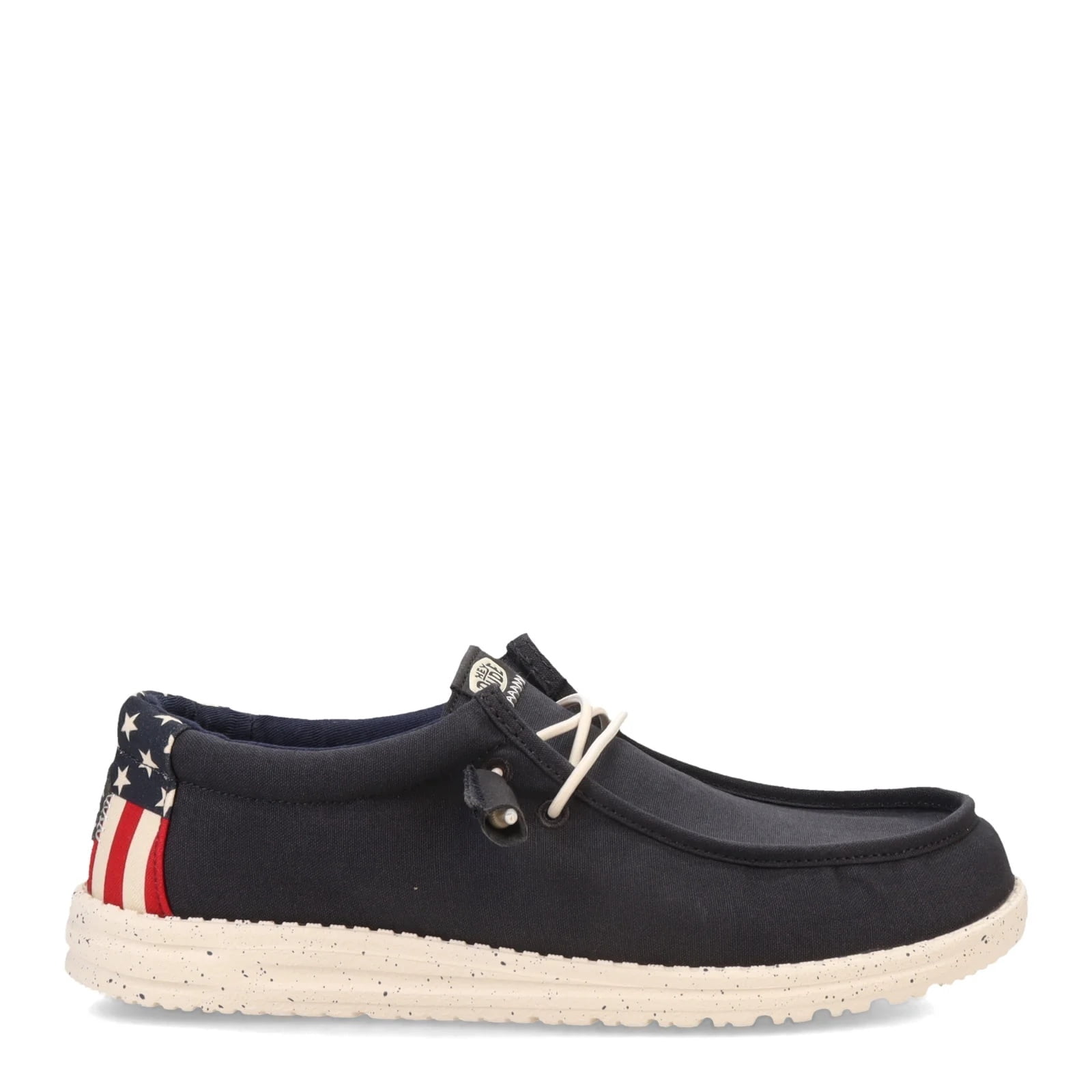 Hey Dude Wally Patriotic Americana Navy White Red Casual Loafer Shoes Size M 13 Men main image 2