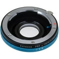 thumbnail image 2 of Mount Adapter with De-Clicked Aperture Dial and 1.4x Multi-Coated Focus Correction Lens for Pentax K Lens to Nikon F-Mount Camera, 2 of 6