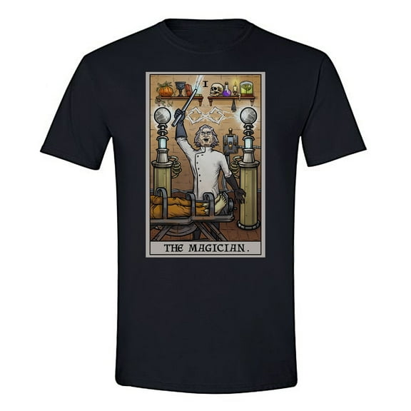 The Ghoulish Garb The Magician Tarot Card Shirt Terror Tarot Edition Small