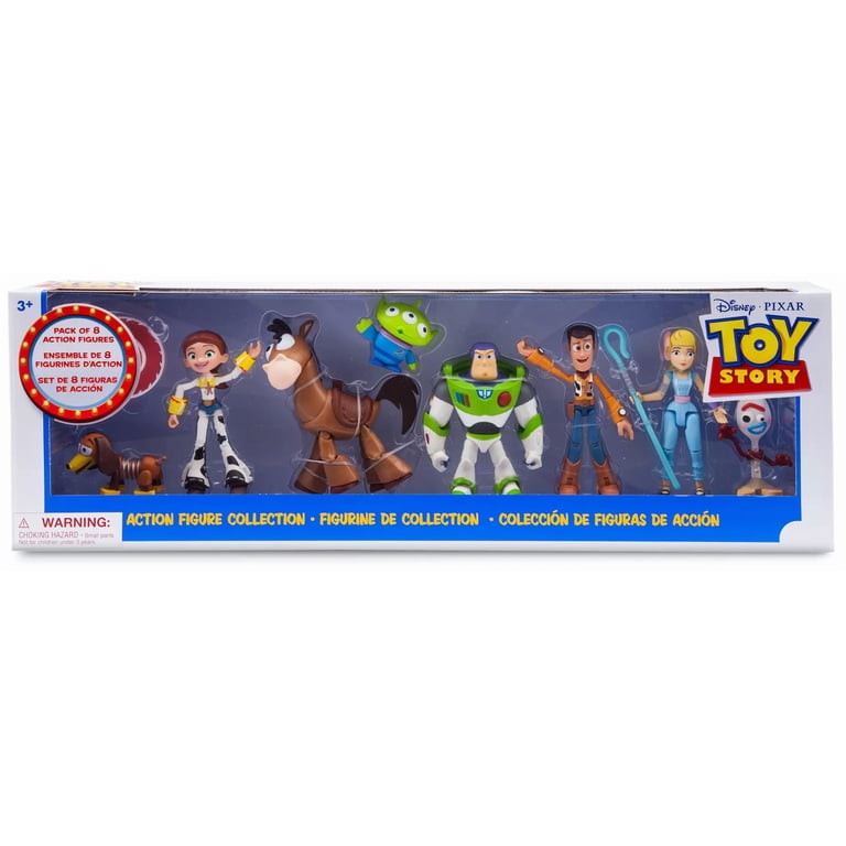 Disney Parks Toy Story Action Figure Collection Set of 8 Play Toy