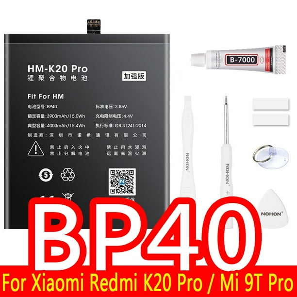 Batería NOHON BM3M BN57 BN61 BM4E BM3E BM3L BM47 BM22 para Xiaomi Mi 4C 5 5S 5X 6 8 Lite Pro 9 SE CC9 Redmi Note 2 3 7 Pro 4 4X 5 Tan Jianjun unisex