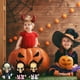 thumbnail image 5 of Esqueleto De Bebé De Halloween Artesanías De Resina Adornos De Halloween Para Escritorio De Terraza Vogacara HA040730-01, 5 of 6