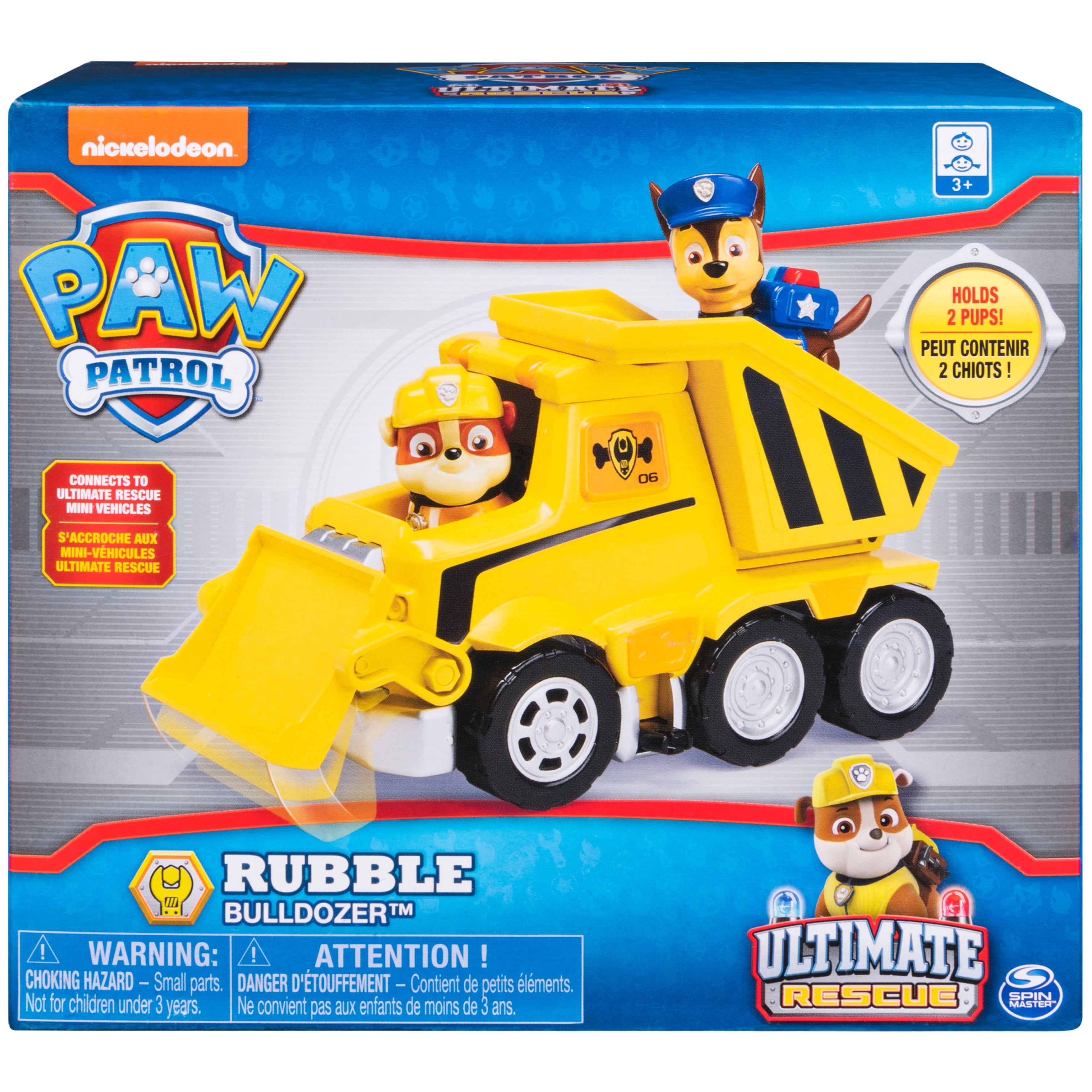 Rubble Patrulla Canina Con Vehiculo Ultimate Rescue