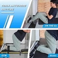 thumbnail image 4 of Nordic Hamstring Curl Strap Leg Exercise Assisted Strap Belt With Neoprene Pad Sit-ups Workout Home Gym Fitness Equipment, 4 of 5