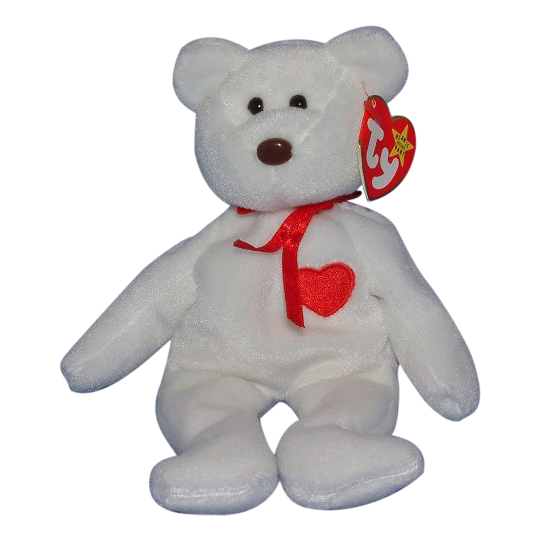 Ty Beanie Baby Teddy Toys: Valentino the Bear | Perfect Birthday
