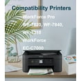 thumbnail image 6 of T812 XL Ink Cartridges for Compatible Epson Ink  Combo Pack for Workforce Pro WF-7840 WF-7820 WF-7310 EC-C7000 Printer (Black, Cyan, Magenta, Yellow), 6 of 8