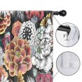 thumbnail image 4 of Blackout Kids Curtains,Pioneer Flower Floral Print Pattern Childrens Insulated Curtains Set Of 2,Bedroom Essentials,Toddler Room Decor 42"x54", 4 of 5