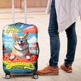 thumbnail image 4 of Hello Summer Corgi Pool Day on Watermelon Float Travel Luggage Cover Welsh Corgi Dog Lover Gifts Idea Suitcase Dust Protective Decor - 13008, 4 of 5
