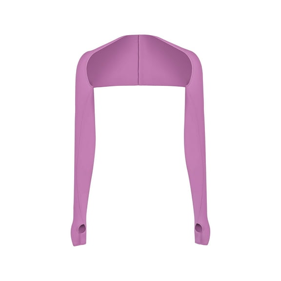 Luxalzxs Anti-UV Cooling Shawl Arm Sleeve with Finger Hole Sun Protection Breathable & Comfortable Cooler Shrug Arms Wrap for Women Golf & Outdoor Sports