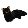 thumbnail image 1 of Muñecos de gato de peluche CUTICAT Juguetes de peluche para gatos Negro, 1 of 8