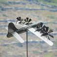 thumbnail image 6 of B29 Superfortress Wind Spinner, Stainless Steel Aircraft Windmill Wind Catchers, Airplane Garden Art Decorations, 6 of 8