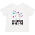 thumbnail image 3 of Inktastic My Memaw Loves Me Girls Zebra Girls Toddler T-Shirt, 3 of 5