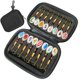 thumbnail image 1 of De Señuelos De Pesca, Cucharas De Pesca, Señuelos, Cebos Para Trucha, Lubina, Spinner, Cebo De Pesca Con Bolsa De Almacenamiento 16 Uds. Sweethay OD013159-00, 1 of 6