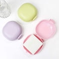 thumbnail image 5 of Travel Soap Box, 4Pcs Plastic Soap Dish With Lid, Portable Soap Box, Waterproof Soap Dishes, For Bathroom Travel Hiking Camping (Green, Blue, Purple, Pink), 5 of 6