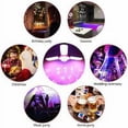 thumbnail image 4 of Ventilador de techo E27 LED RGB deformable de 3 aspas, lámpara musical con Bluetooth, 4 of 4
