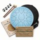 thumbnail image 1 of Steel Tongue Drum Panda Drum Plus 28 cm 432 Hz Azul Set, 1 of 7