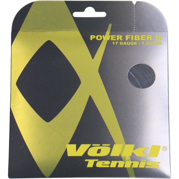 Bilot Power Fiber II Tennis String - Black - 17g/(1.20mm)