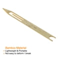 thumbnail image 3 of Unique Bargains 4# Bamboo Netting Needle Shuttle Fishing Net Repair Line Mending Tool, 3 of 5