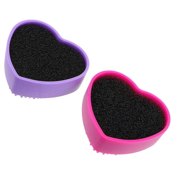 Portable Makeup Brush Silicone Cleaning Cup For Cleaning Tool For Makeup Brushes 2Pcs