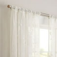 thumbnail image 2 of Waverly Sherry Floral Lace Sheer Rod Pocket Curtain Panel, Cream, 54 x 84, 2 of 7