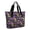 Halloween Bats Moons, variant on Tote Bag for Women - Halloween Bats on Dark Pattern Shoulder Bag - Large Utility Work Duffle Bag with Zipper Handbag for Travel, Work, Sprots