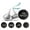 Black & White, variant on Darling Souvenir Pack of 190 Pcs chocolate&nbsp;Retirement Theme&nbsp;Stickers Party Favor-Violet