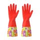 thumbnail image 1 of 1 par de guantes de goma impermeables Ormromra para el hogar cocina platos lavado de ropa limpieza y tareas #2, 1 of 1