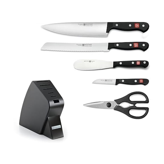 Gourmet 6-Piece Studio Knife Block Set