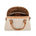 thumbnail image 5 of Wrangler Satchel Bags for Women Top-handle Handbags and Purses with Crossbody Strap, Beige, 5 of 8